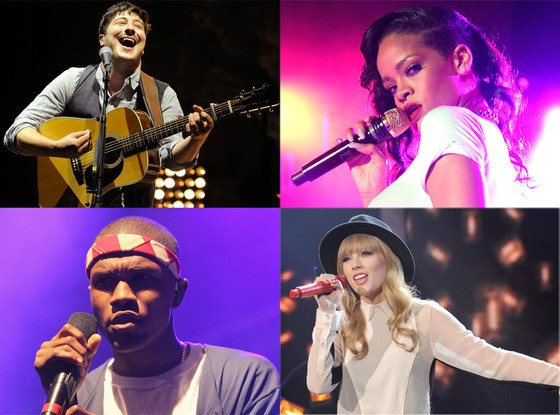 Mumford & Sons, Rihanna, Frank Ocean Mumford & Sons, Rihanna, Frank Ocean